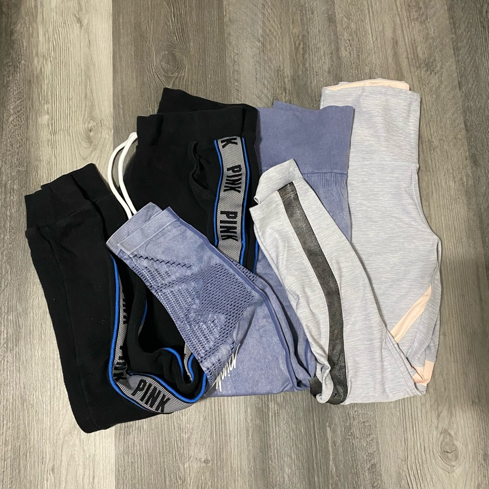 PINK Petite Legging Bundle with Bonus Sweatpants